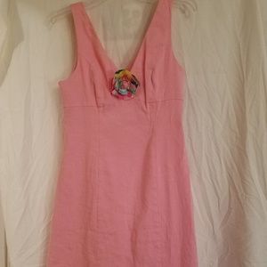 Vintage Lilly Pulitzer pink dress size 10
